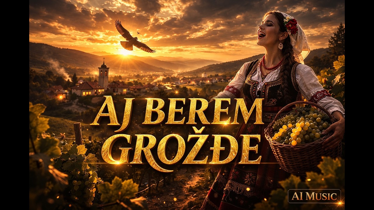 Aj Berem Grožđe – Epic Cinematic Folk Version | AI Music