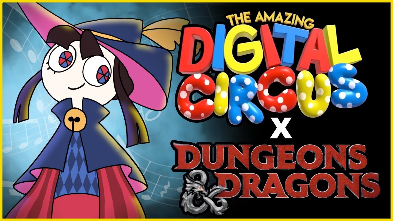 Digital Circus D&D Animated Intro