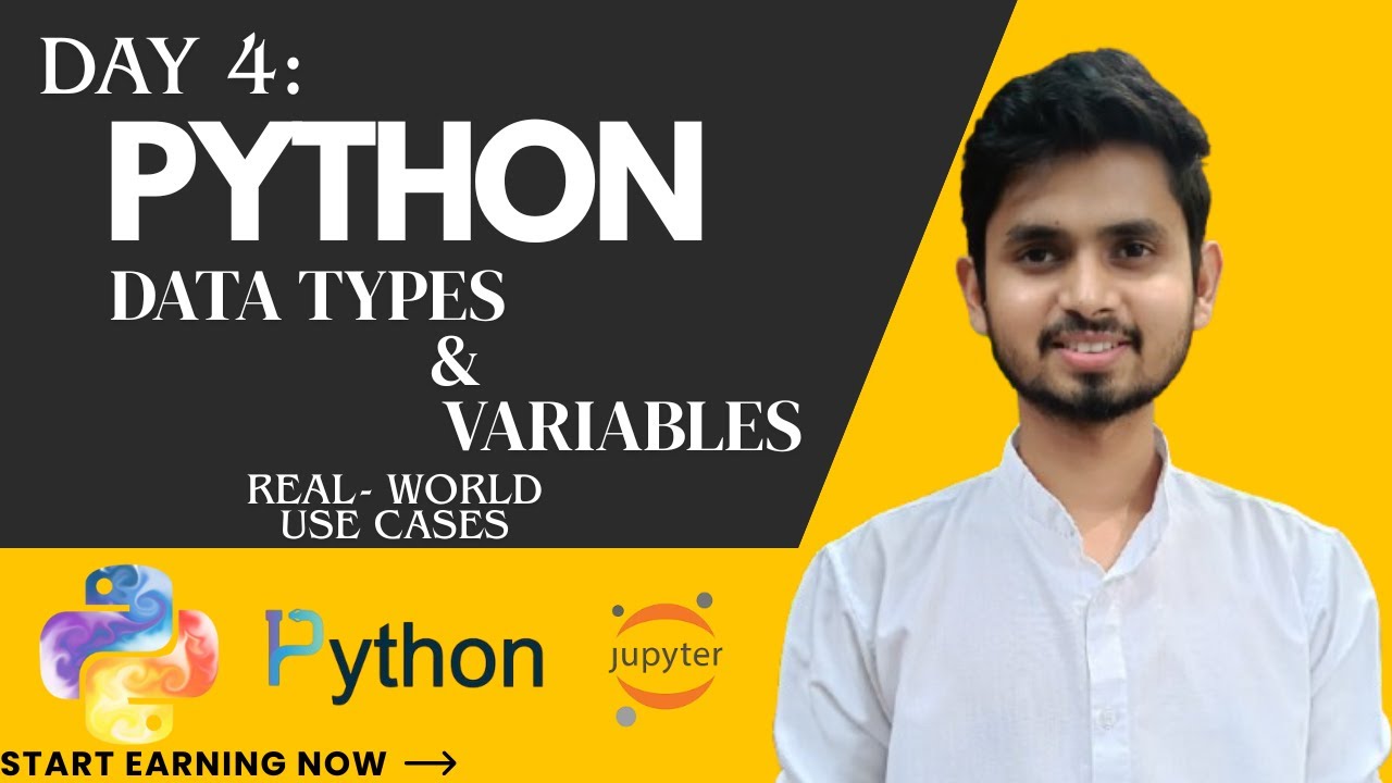 Python Data Types & Variable Assignment Explained | Data Types with Examples | Lesson 4 | 2026–2027