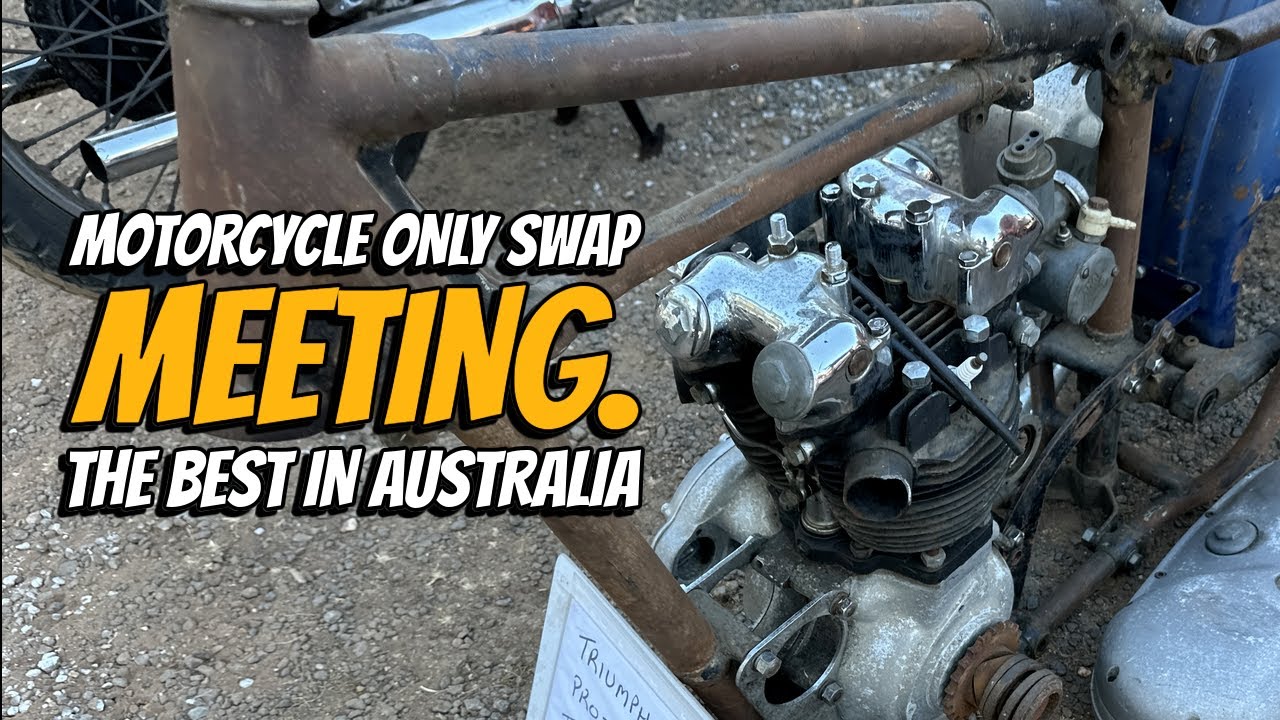 MOTORCYCLE ONLY SWAP MEETING. THE BEST IN AUSTRALIA