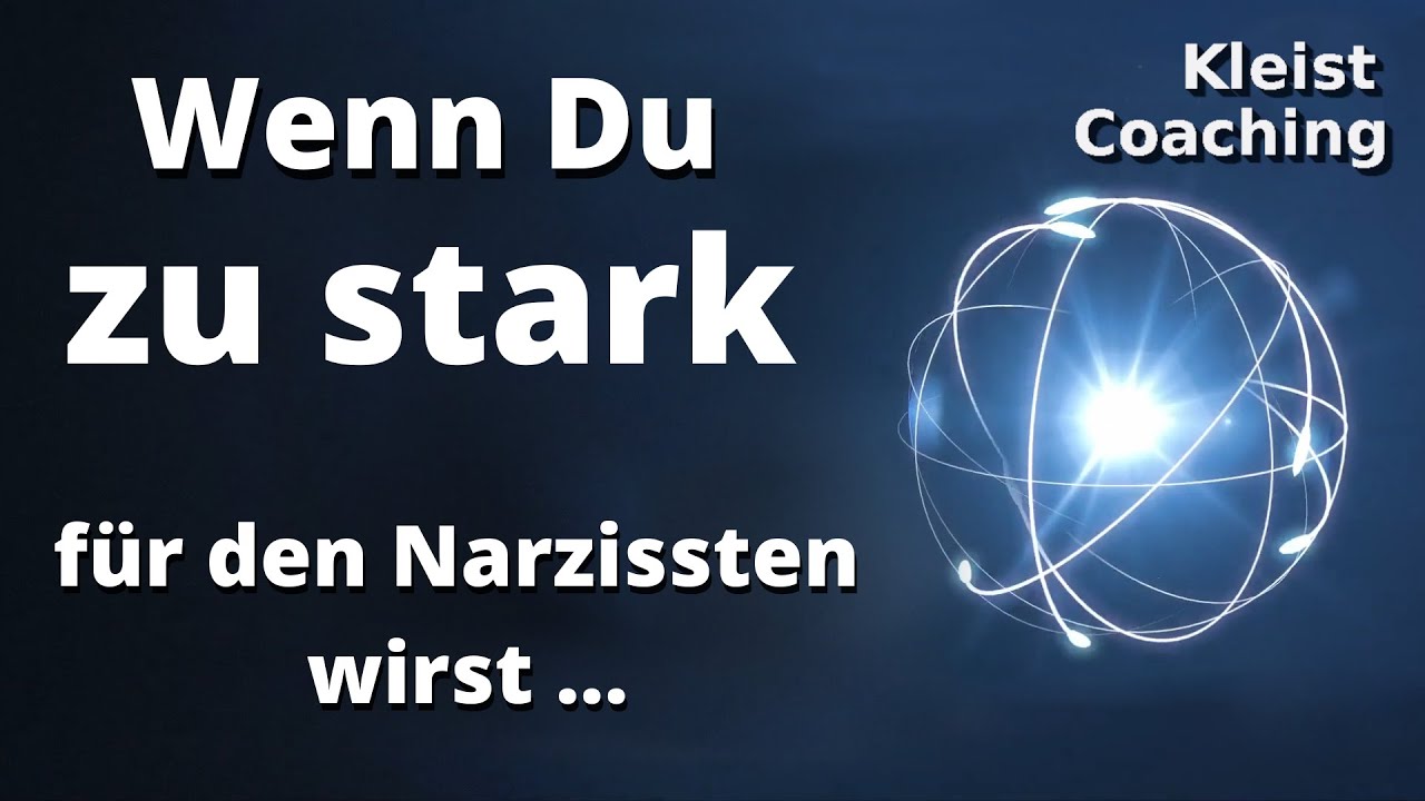 Wenn du zu stark für einen Narzissten wirst, dann passiert das...