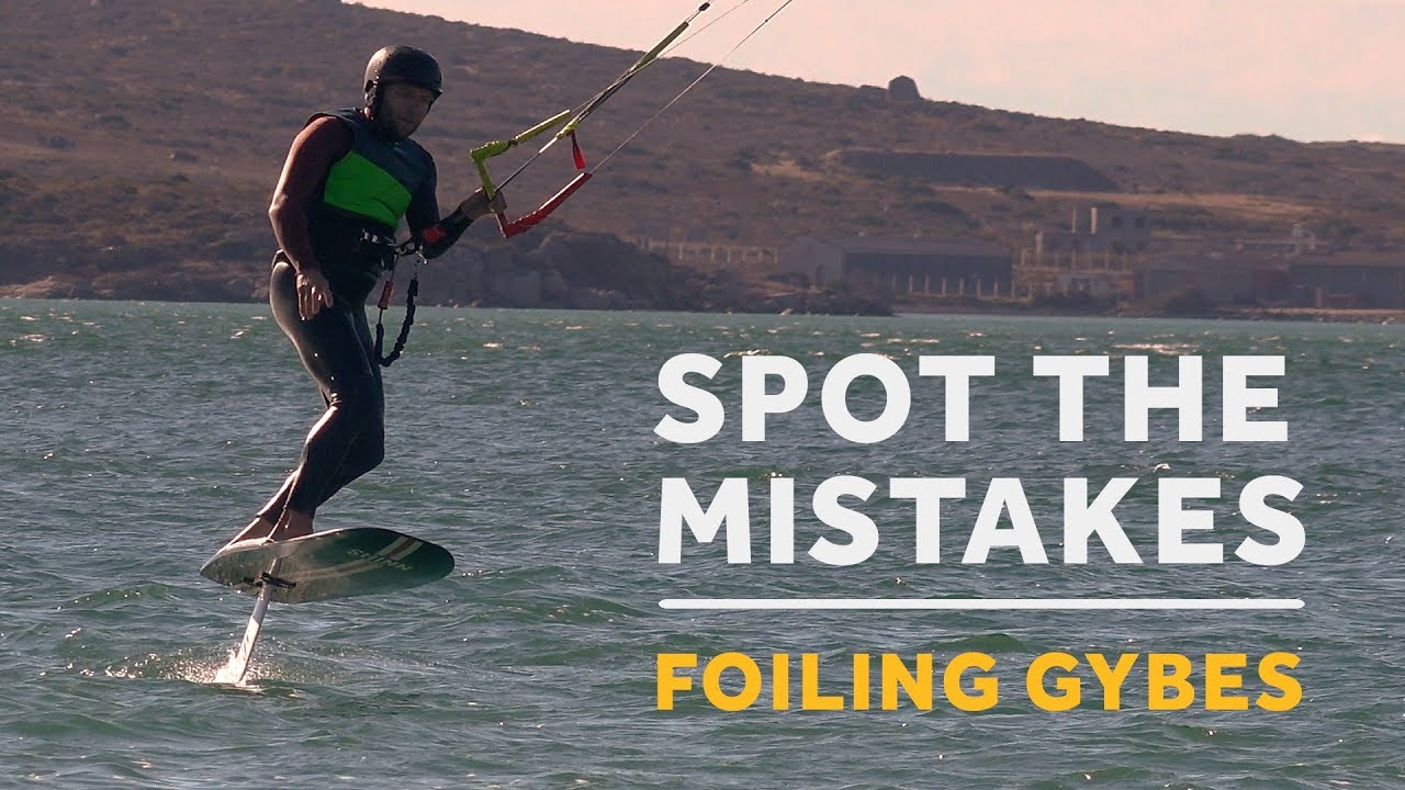 Spot the Mistake  - Foiling First Gybes