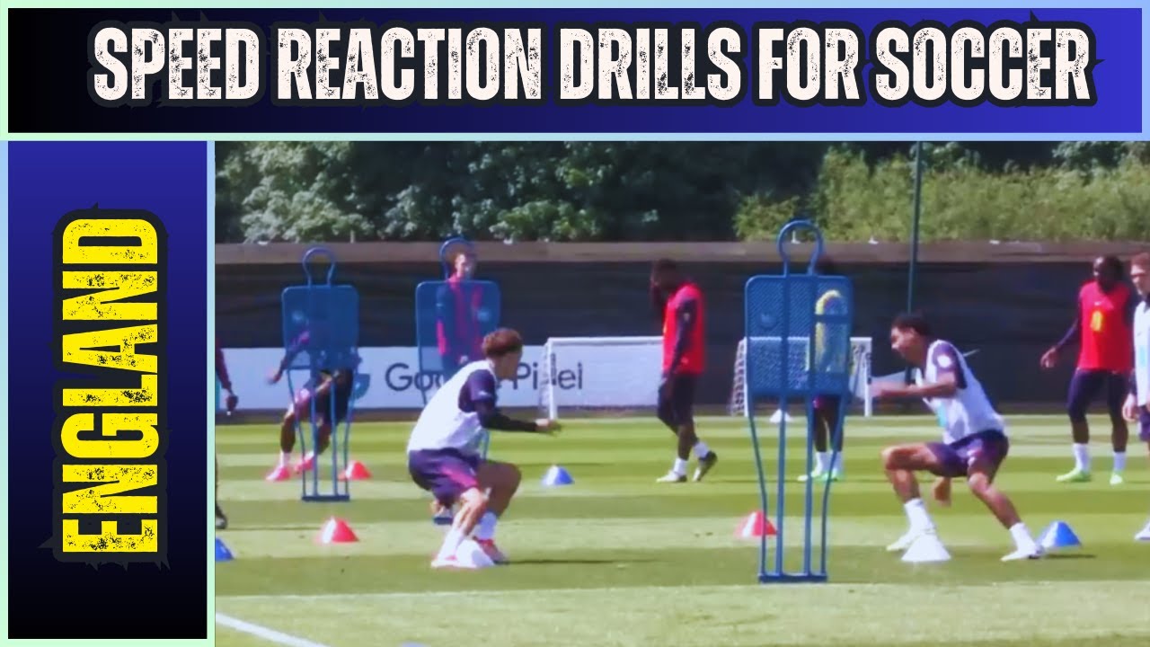 Speed Reaction Drills For Soccer / Football | Speed Training England
