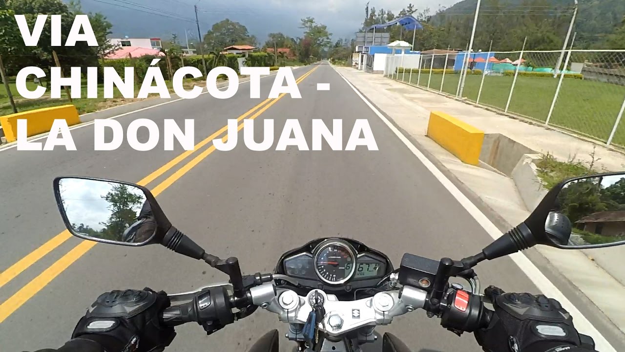 Via Chinácota la Donjuana (N de S)