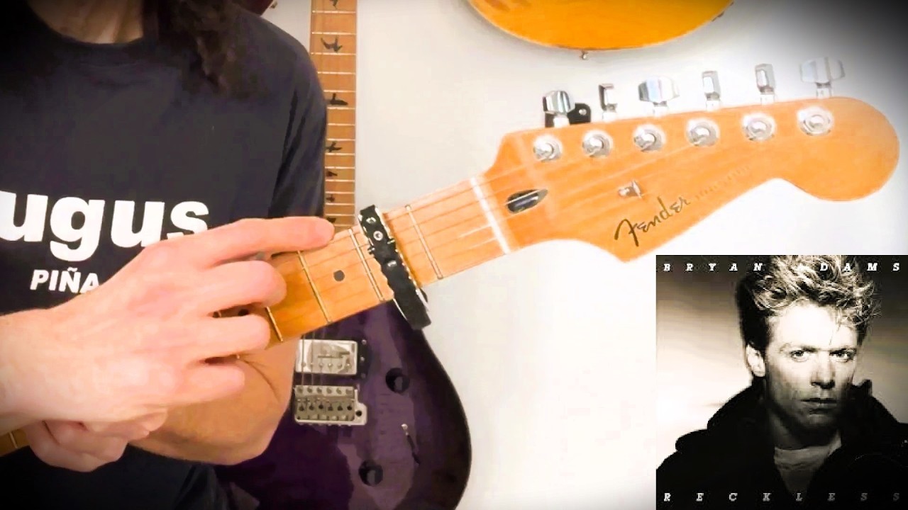 Raúl Zeta - RUN TO YOU guitar lesson (BRYAN ADAMS)