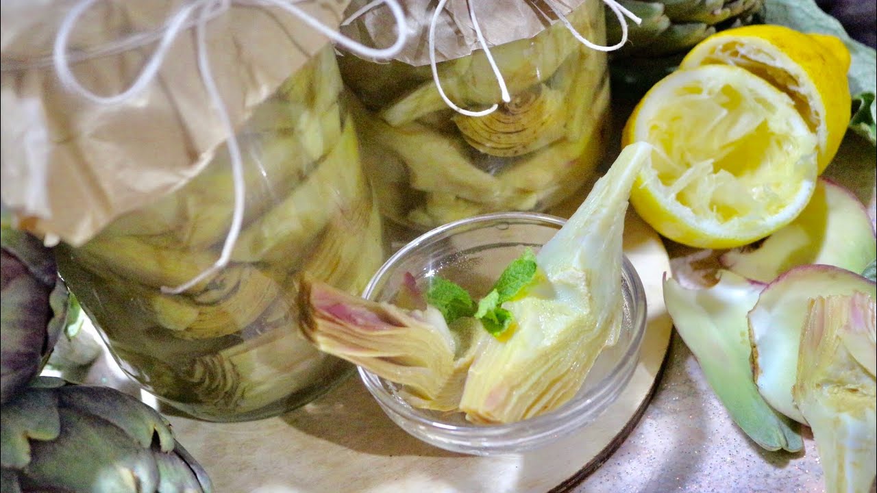 Conserva di Carciofi al Naturale | Natural Artichoke Conserve