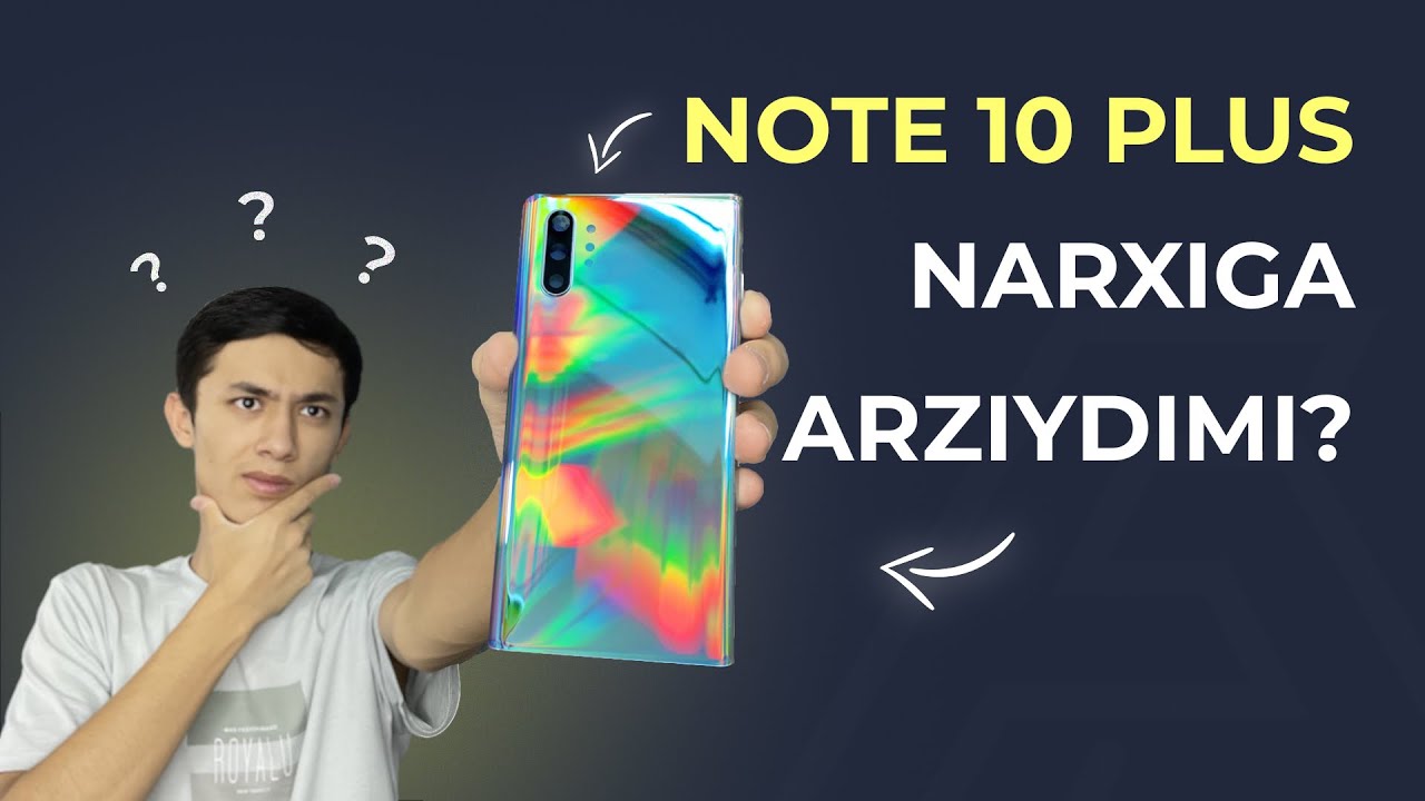 Samsung Galaxy Note 10 Plus Qanchalik yaxshi ? Game, Kamera, Batareya testi. PUBG 60FPS ?? #note10
