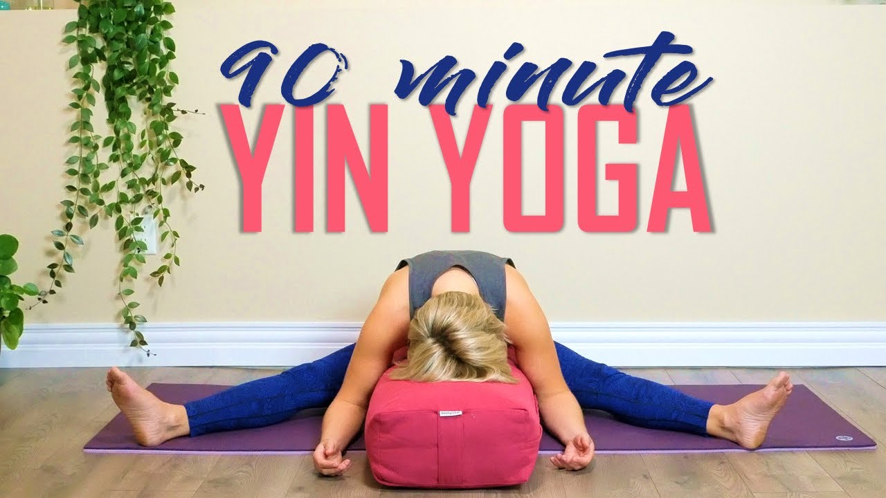 90 min Yin Yoga Class | Melt Away Stress