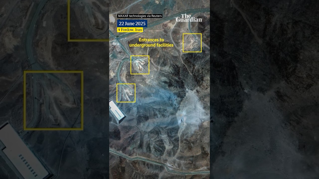 Iran&rsquo;s nuclear facilities before and after US strikes
