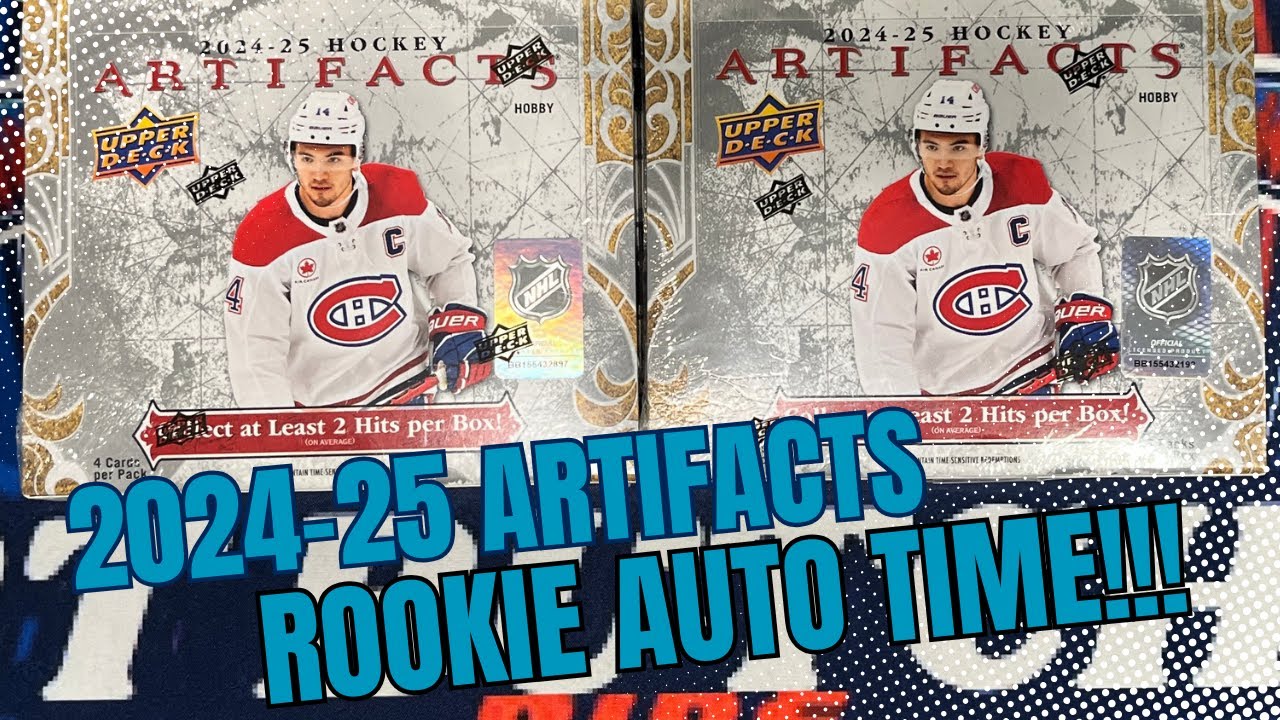 2024-25 Upper Deck Artifacts 2 Box Review - Rookie Patch Auto Incoming?
