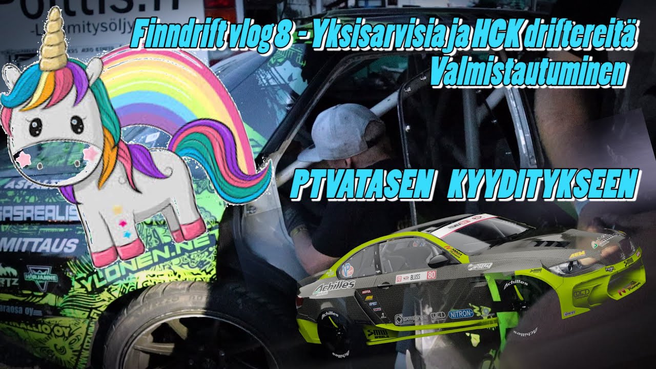 FINNDRIFT- VLOG 8 YKSISARVISIA ja HGK driftereit&auml; Matka kohti Kauden SM avausta Turkuun 14.8.2020