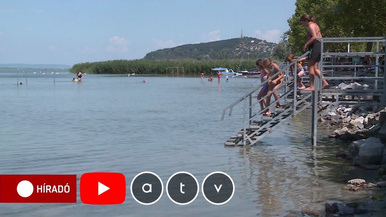 Alacsony a Balaton vízszintje