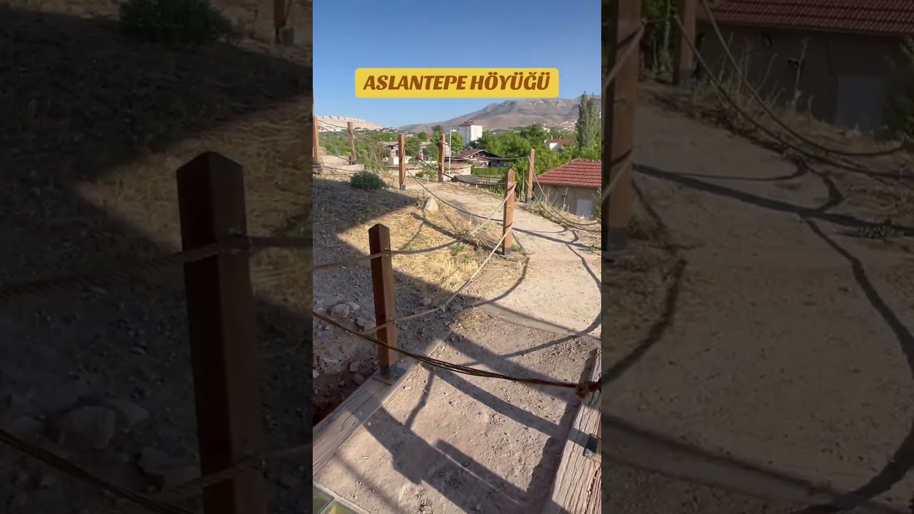 Malatya Aslantepe h&ouml;y&uuml;ğ&uuml;.