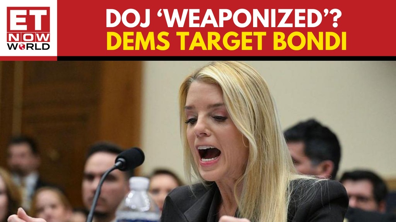 DOJ UNDER FIRE | Democrats Say AG Bondi Is Serving Trump’s Agenda | Epstein Files | US News