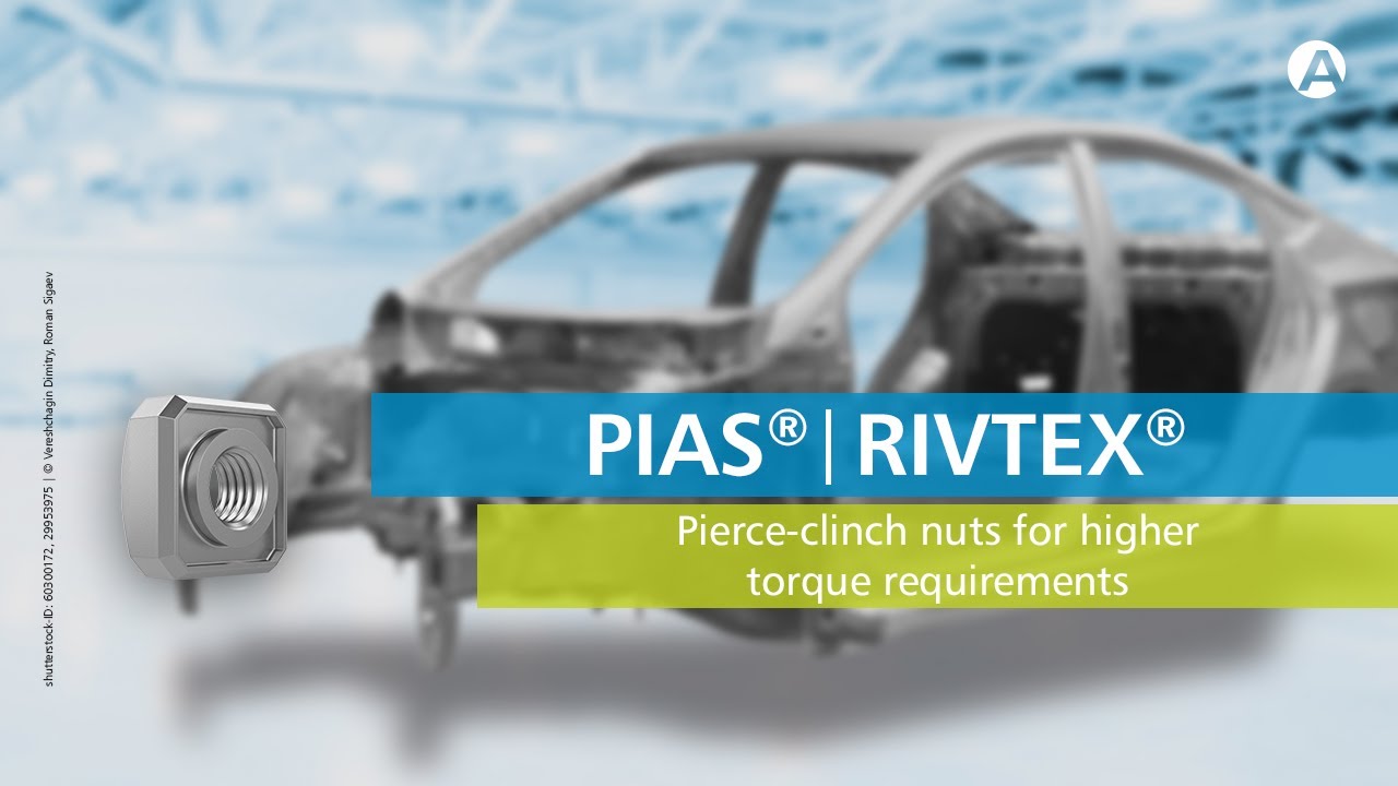 How are pierce-clinch nuts processed?