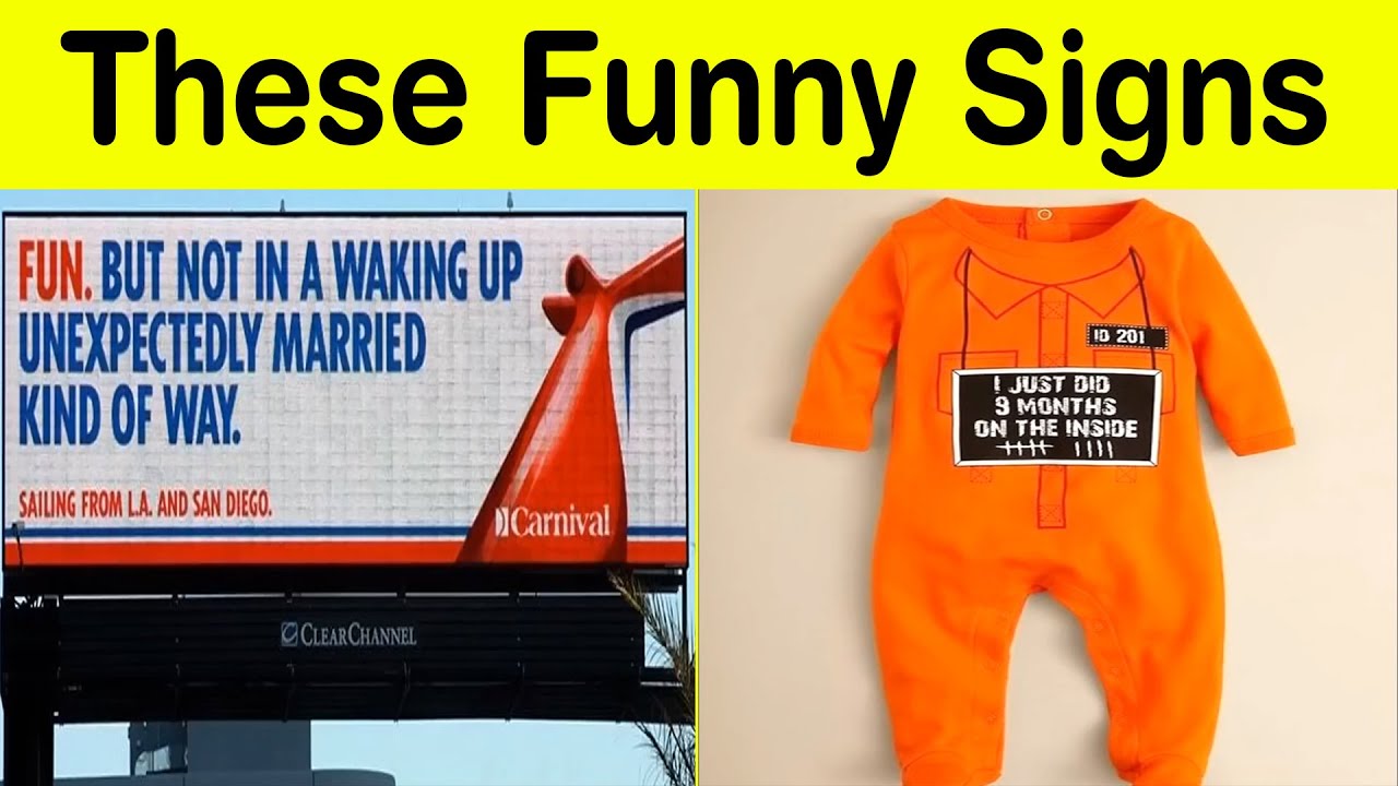 These Funny Signs That Will Make You Laugh Out Loud || Happy Panda