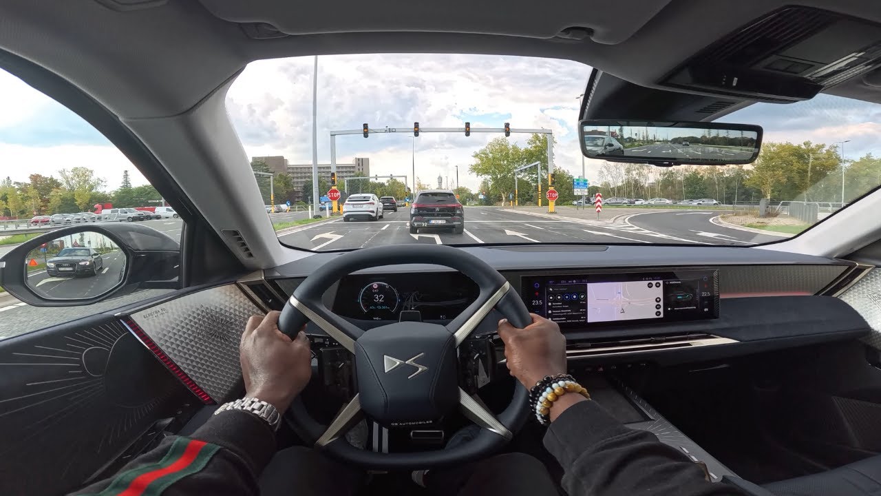 Inside the Soundproof 2026 DS N&deg;8 EV  #dsn8 #ds #dsautomobiles #pov #testdrive #autos #carreview