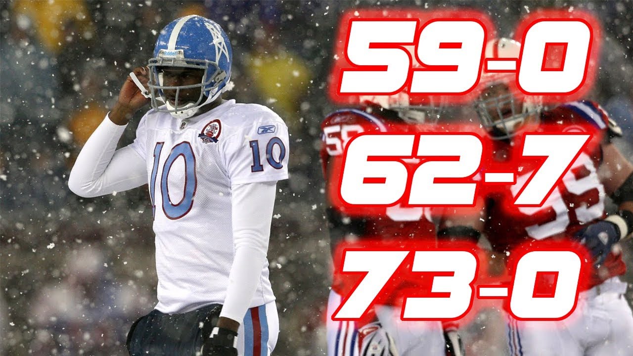 Biggest Blowouts in NFL History (49+ points)