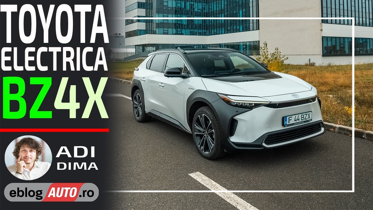 Toyota bZ4X 🌏 mașina electrică a MOMENTULUI!