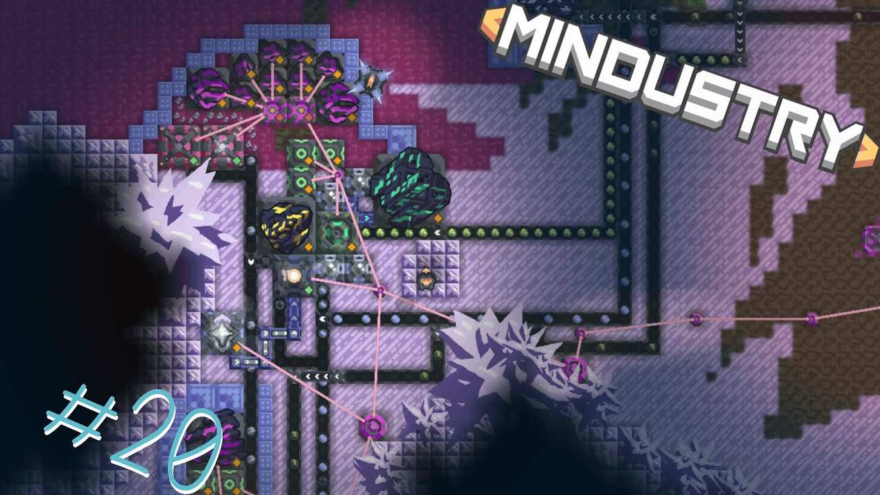 Mindustry nexus #20 открытие века(глаза)
