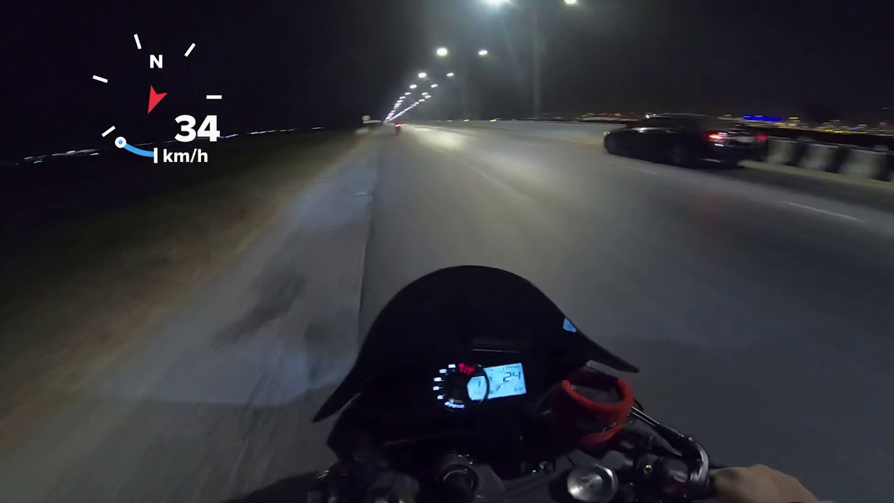 TEST top speed kawasaki zx6r