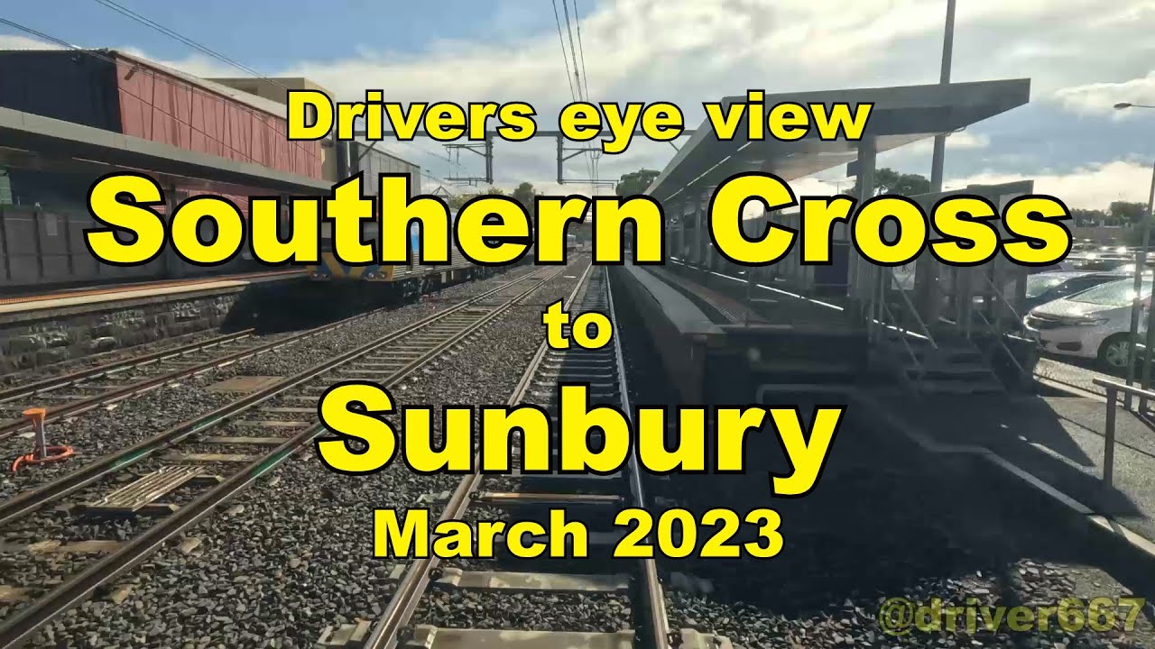 Drivers eye view, Southern Cross to Sunbury