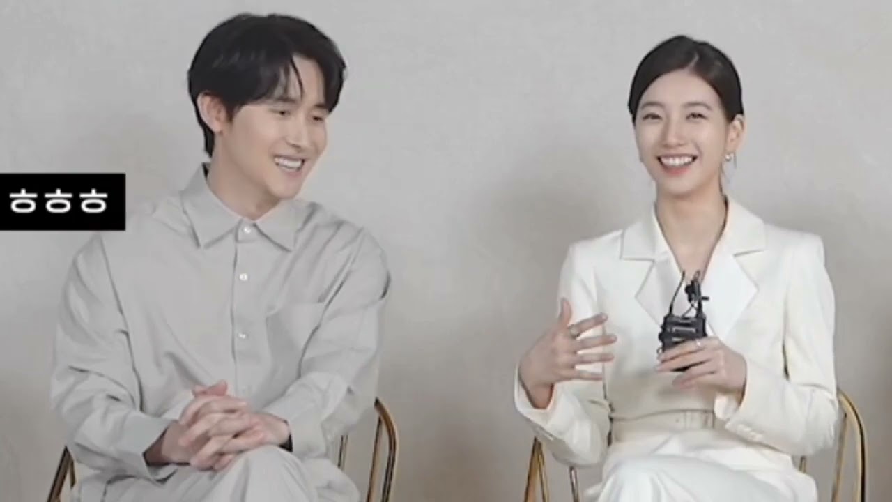 Suzy and Kim Jun Han