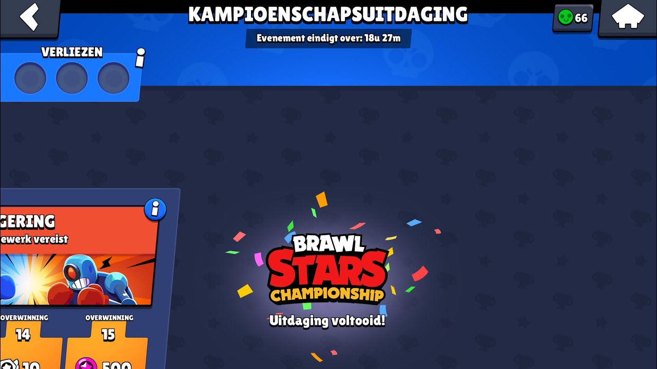 NEW Championship challenge 15-0 winning all games