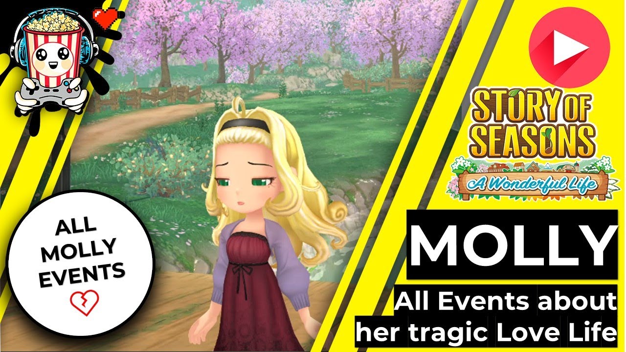 Story of Seasons – A Wonderful Life: Molly's Sad Love Life 💔 - What happens if you don't marry her?