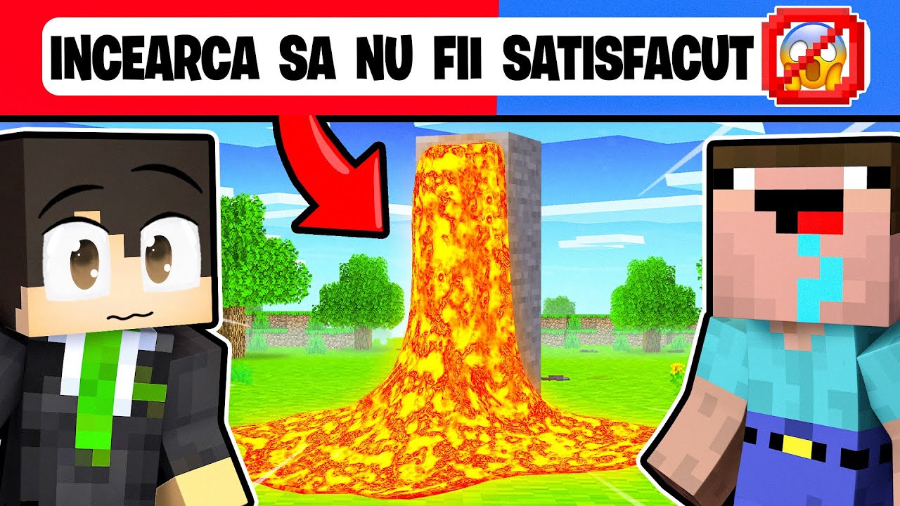 INCEARCA sa *NU FII SATISFACUT* in Minecraft!