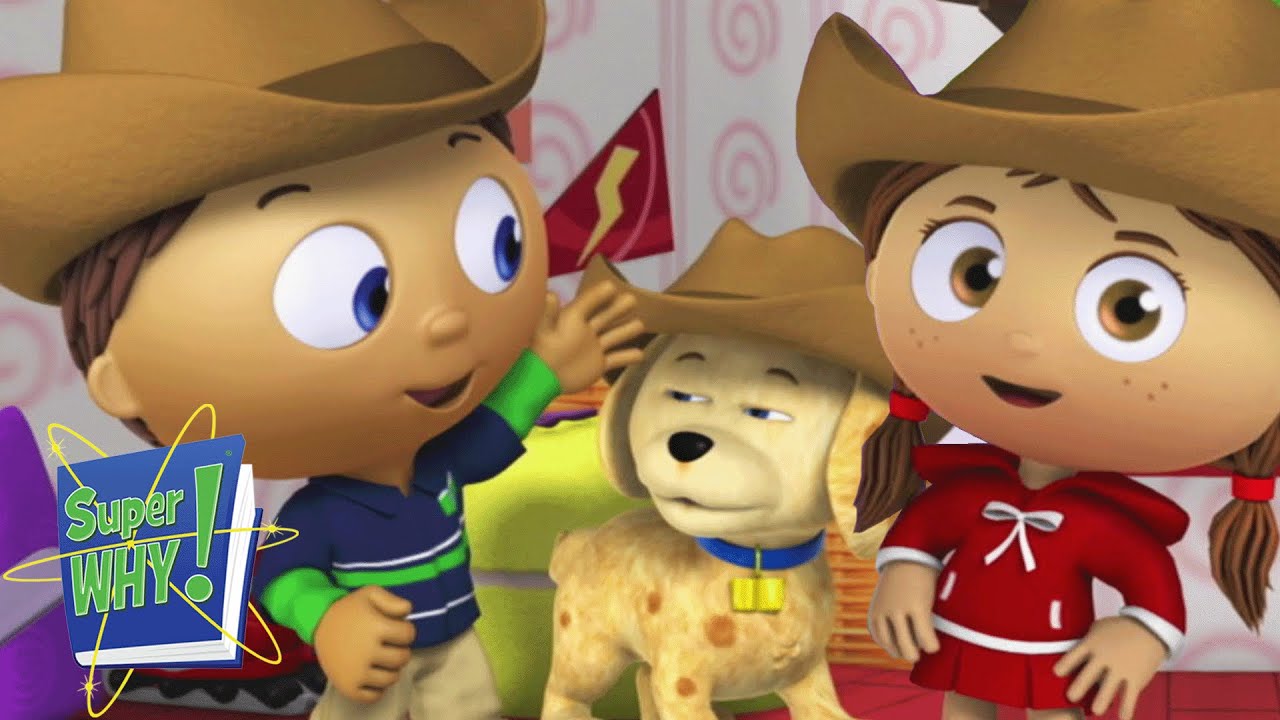 Super Why and Jasper's Cowboy Wish | Super Why - WildBrain | Movies for Kids