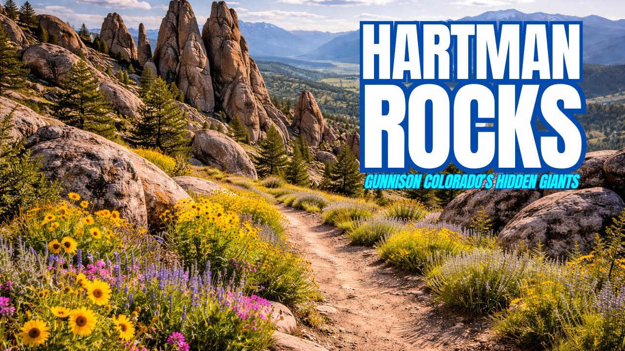 Best Trails in Gunnison Colorado for RV Campers | Hartman Rocks + BLM Land Adventure