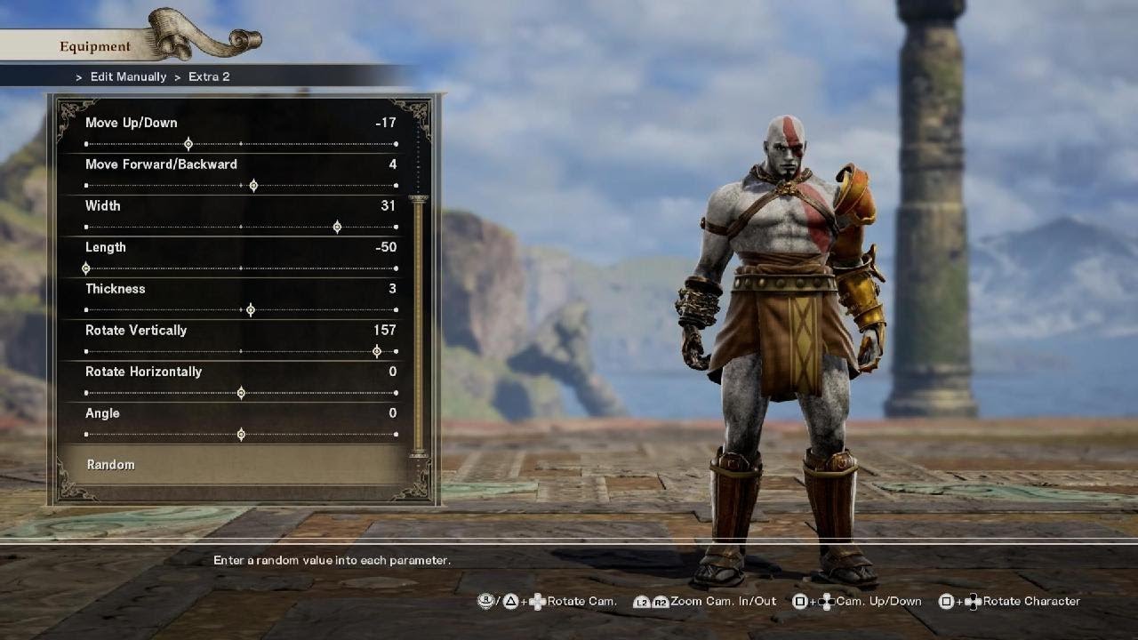 Soul Calibur 6 Creation Guide: Kratos (God of War) #SoulCalibur #CharacterCreation #Gaming