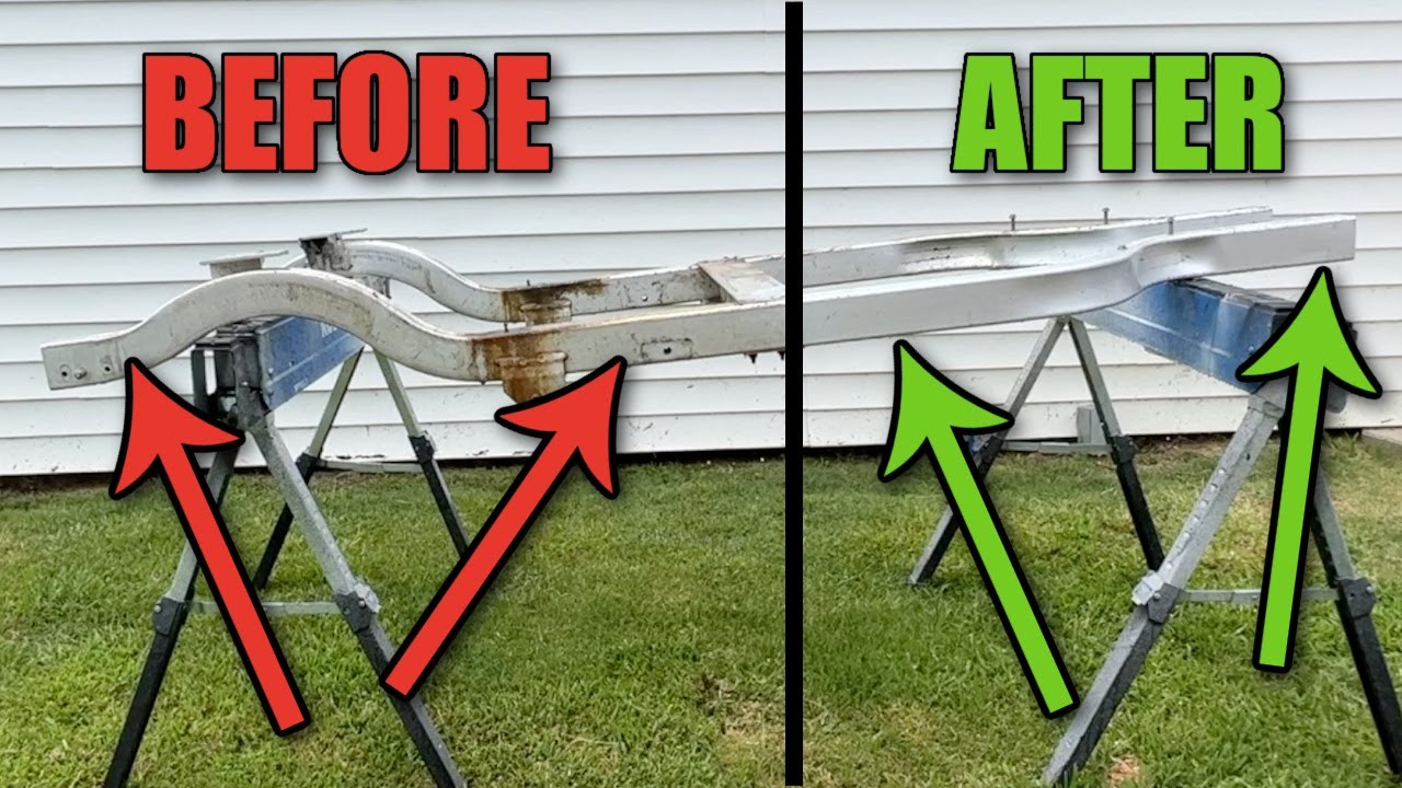 The Easiest Way to Clean Aluminum Golf Cart Frame | $100 Club Car Precedent Project Build
