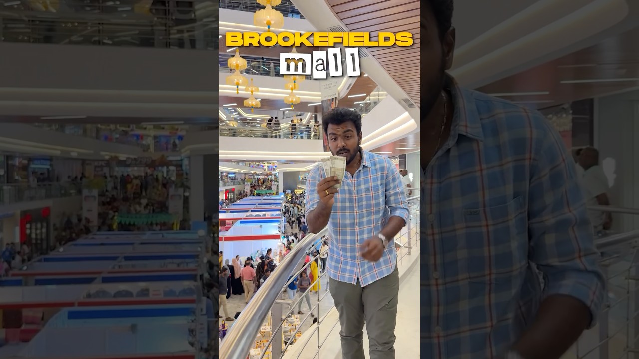 1000-ku Diwali Shopping 🛍️ @brookfields mall coimbatore