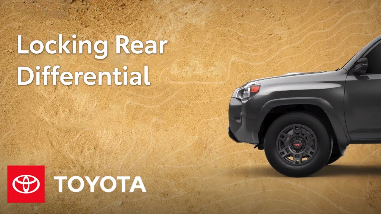 Toyota Trucks and SUV Feature: Rear Differential Lock | Toyota