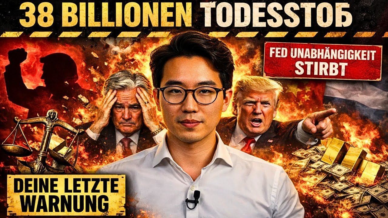 ES IST VORBEI: Trump verhaftet die Fed – Der 38-Billionen-Dollar-Todesstoß beginnt JETZT