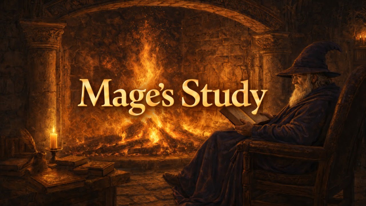 Mage’s Study – Mystical Fantasy Ambient Music for Deep Focus