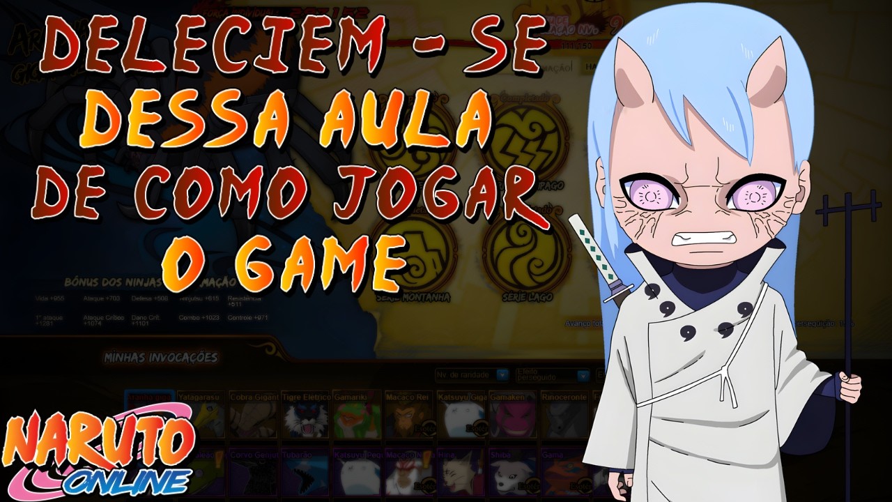 ESSE FOI O VÍDEO DE ANÁLISE MAIS LONGO QUE EU JÁ FIZ, PORÉM, FOI O MAIS SATISFATÓRIO - NARUTO ONLINE