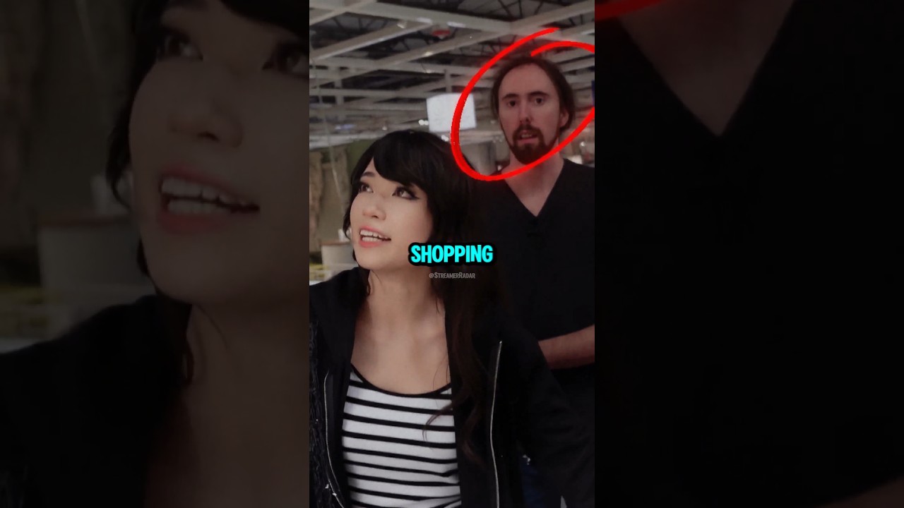 Asmongold Goes IKEA Shopping With Emiru & Tectone 💺