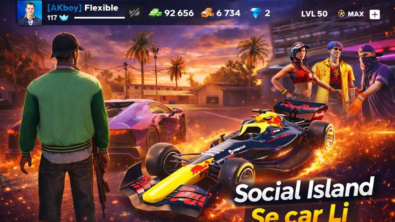 Social Island Se Car Kaise Li? Full Process Explained 🚗💰 | Flex City Gameplay #flexcitygameplay 