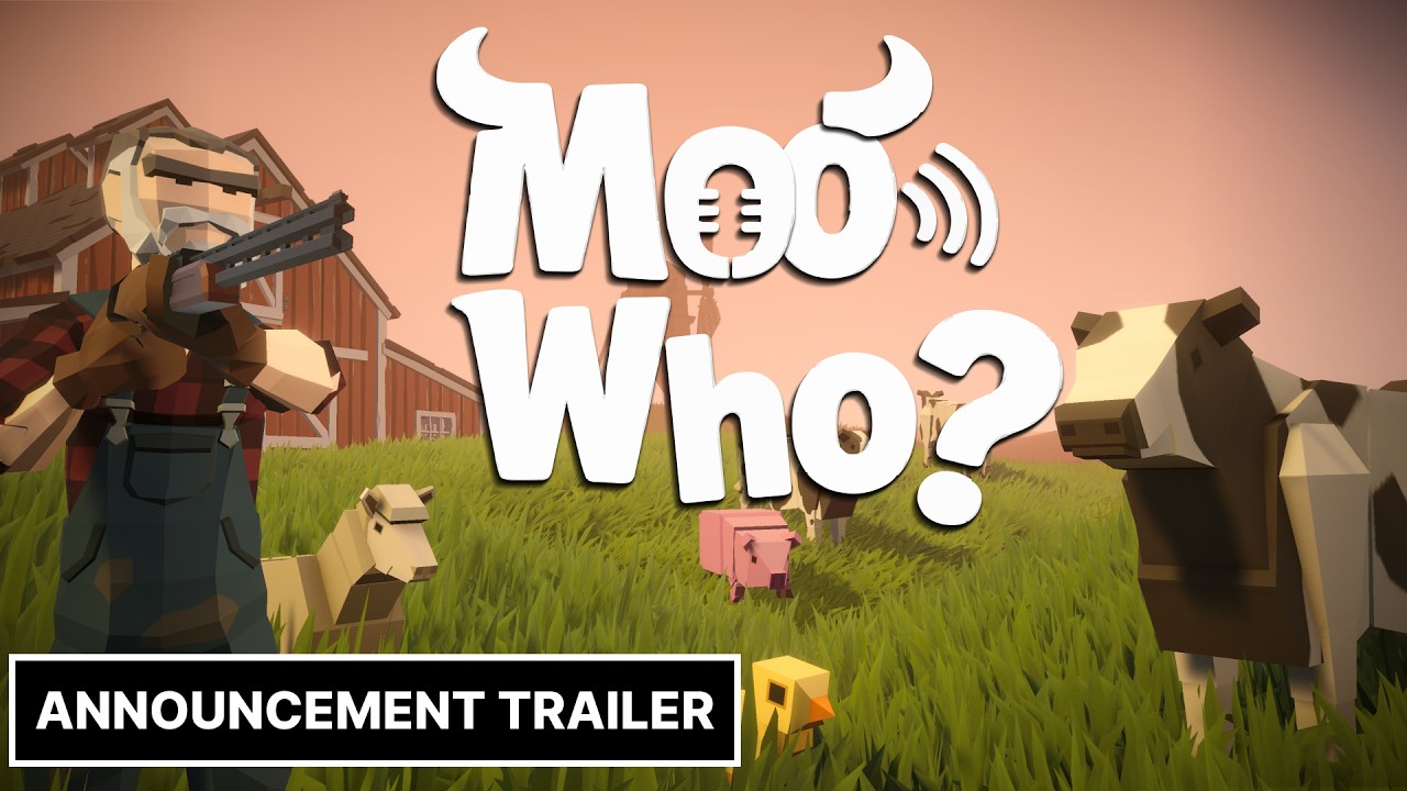 Moo Who? - Announcement Trailer | Make Animal Sounds to Hide!