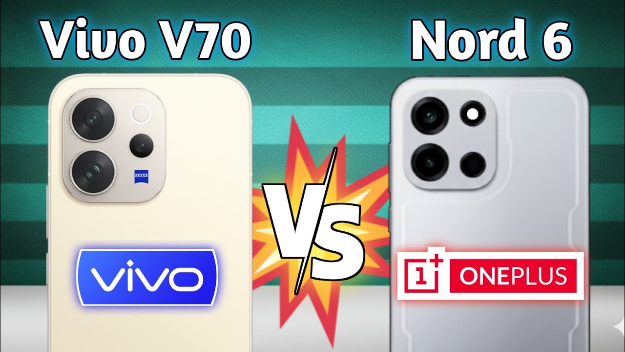Vivo V70 vs OnePlus Nord 6 🔥 Full Specs Comparison | Camera, Performance & Battery 2026