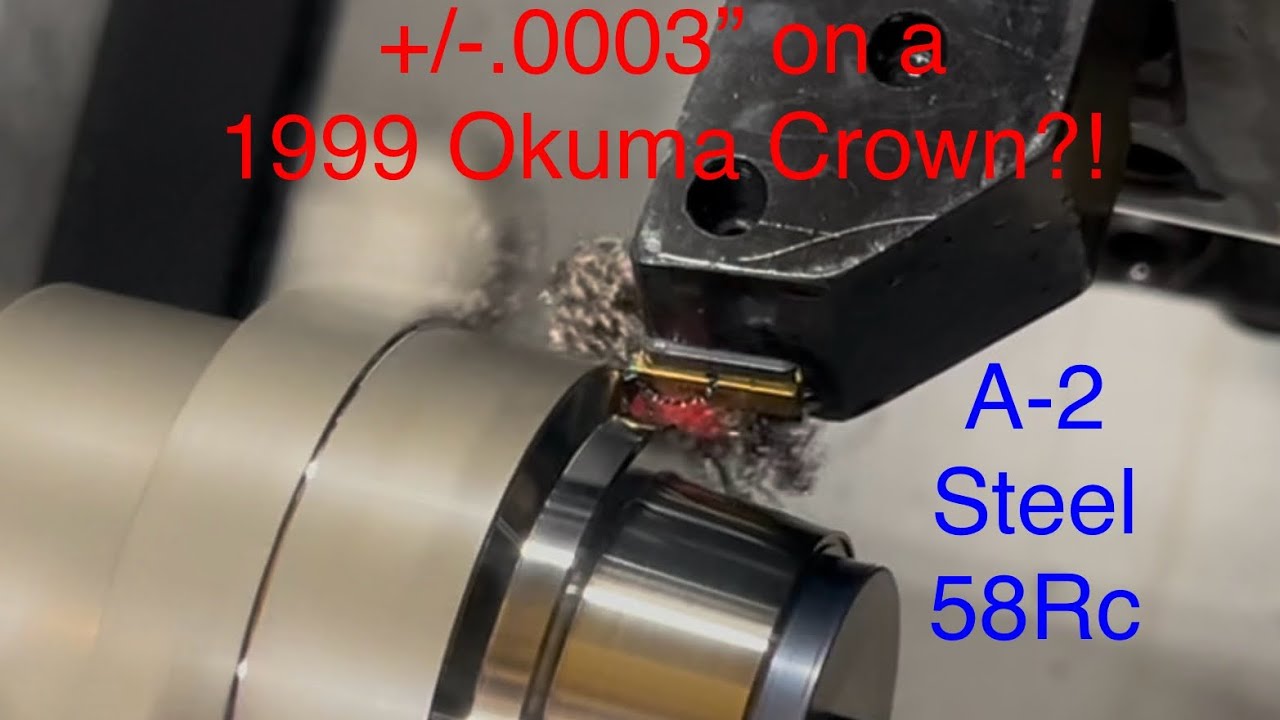.0003” on a old CNC lathe?! (1999 Okuma Crown)