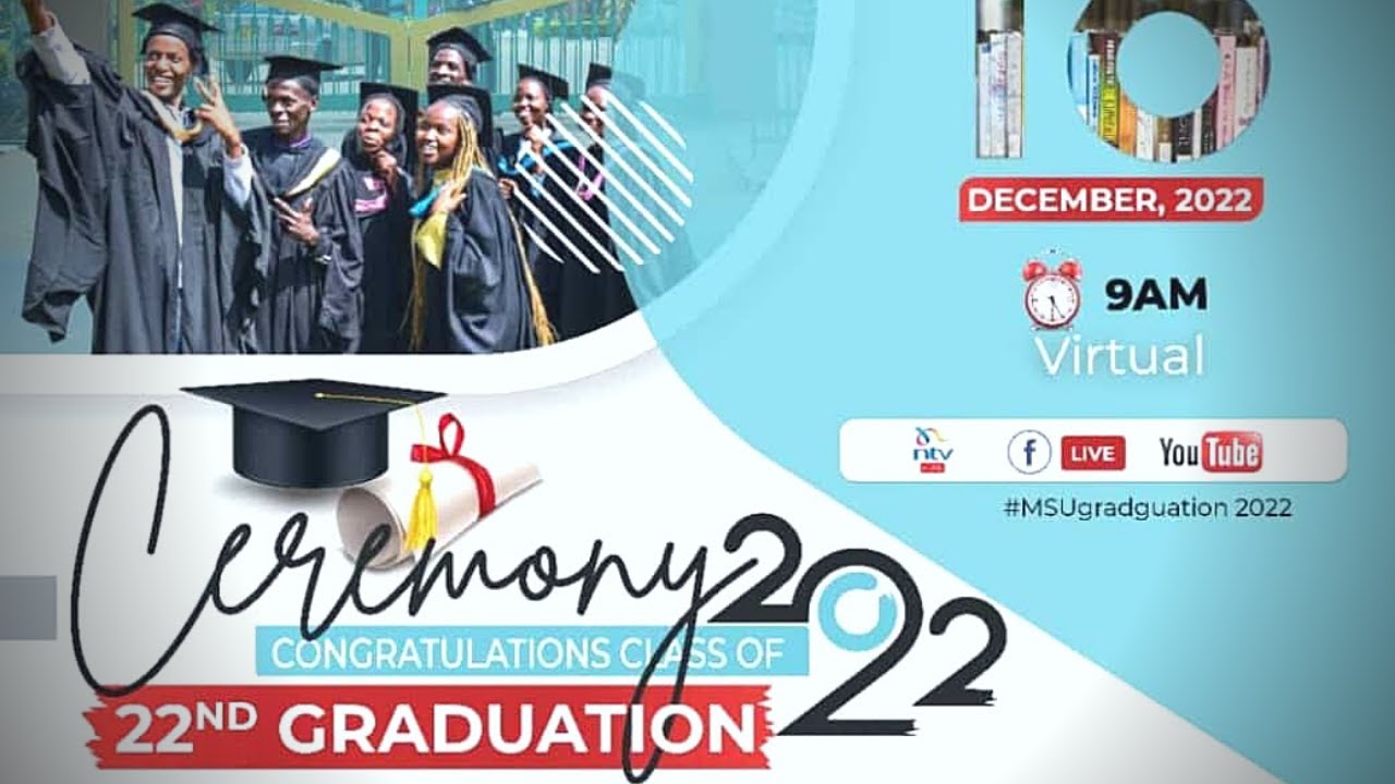MASENO UNIVERSTY 22ND GRADUATION CEREMONY
