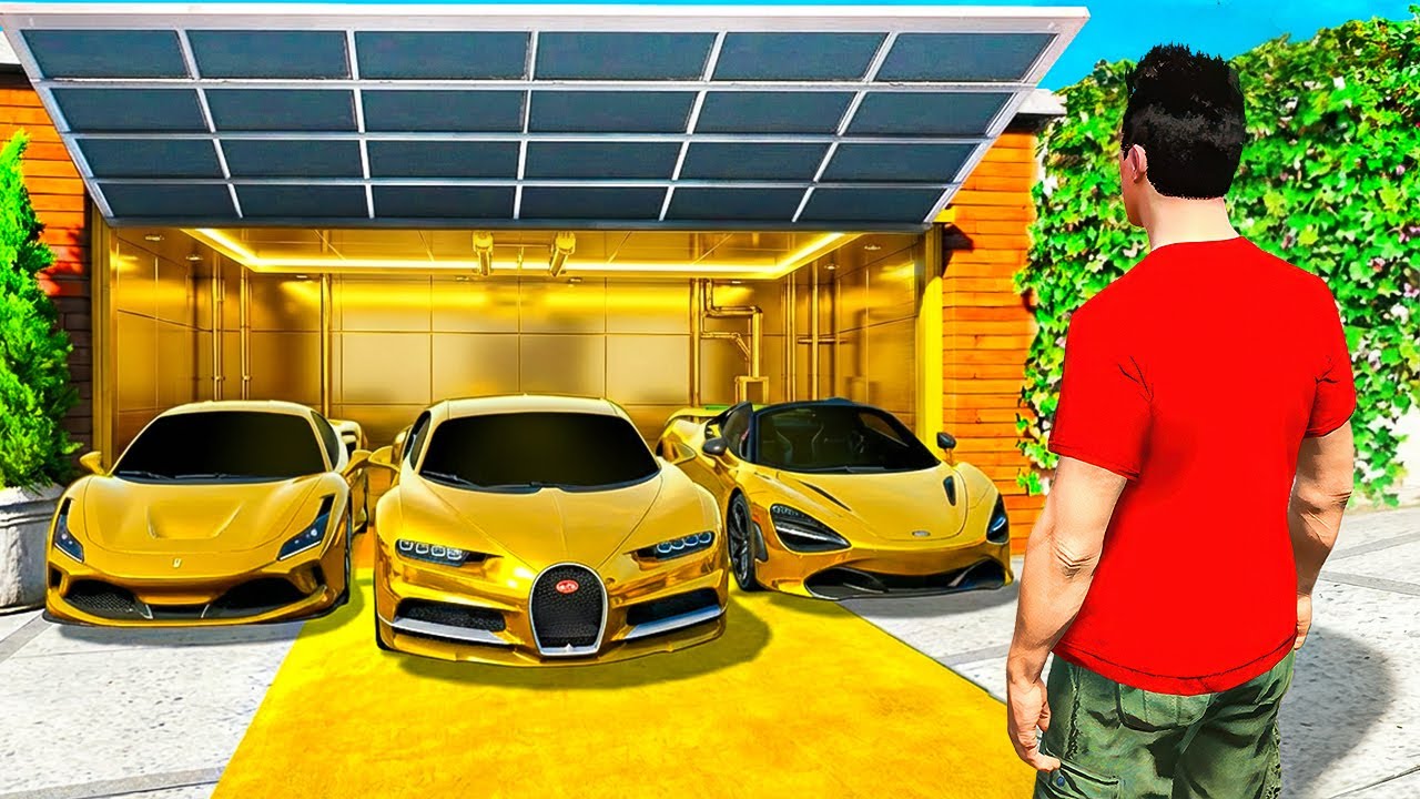 Colectez TOATE MAȘINILE DE AUR SPECIALE în GTA 5!