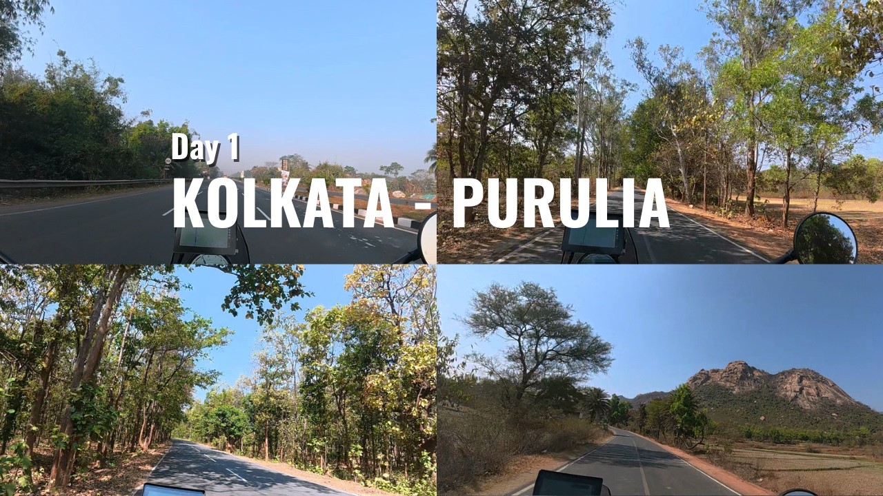 Kolkata to Purulia Bike Trip | Day 1 | West Bengal Road Trip