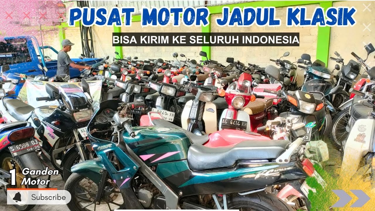Mulai 1jt an - Pusat Motor Klasik Blitar Jawa Timur