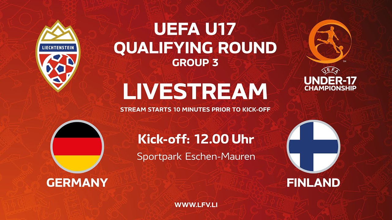 U17 Qualifying Round Group 3: Germany - Finland