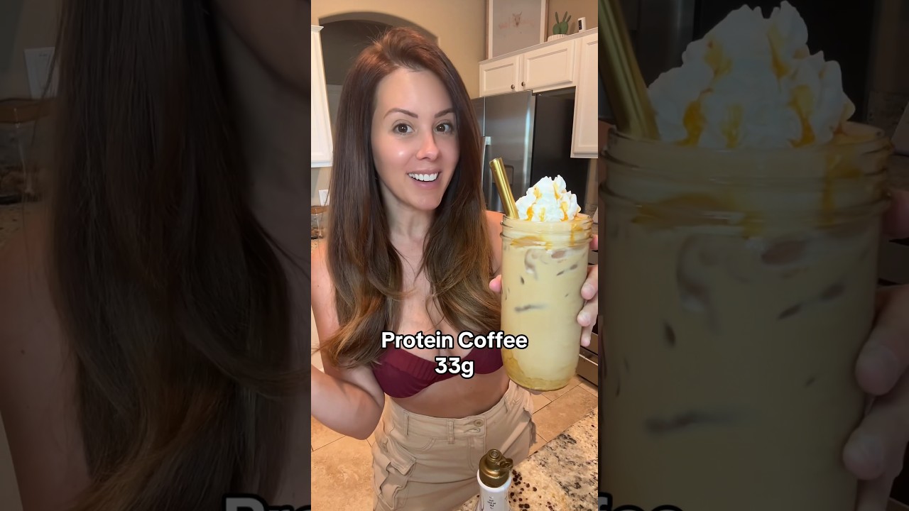 60lbs down here&rsquo;s my protein coffee recipe! #proteinpowder #coffee #coffeetime